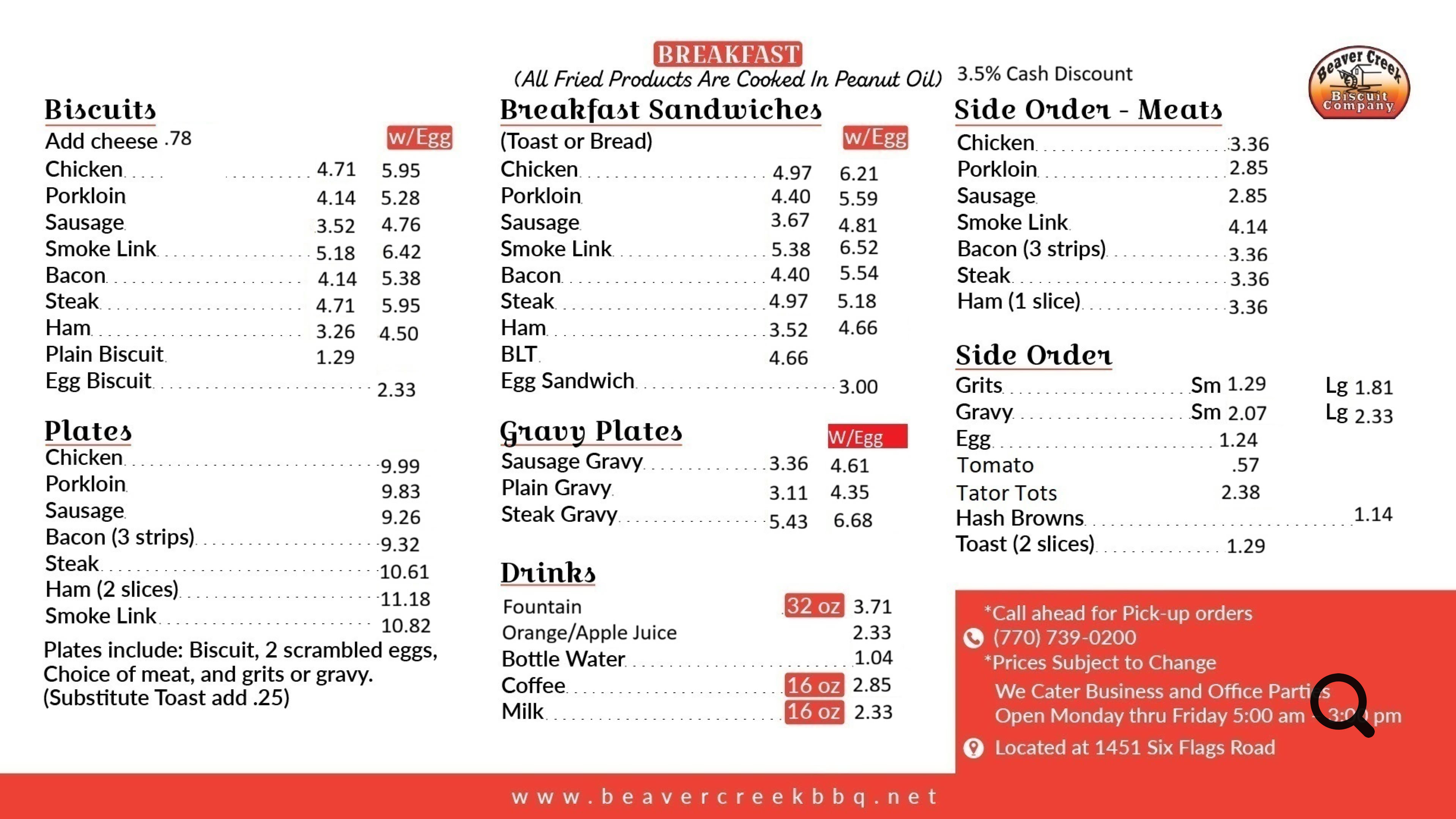 Barbecue, Biscuits, Breakfast